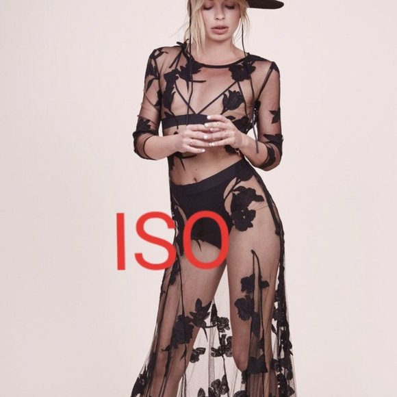 ISO / In search of black orchid maxi for love and lemons - Picture 1 of 1